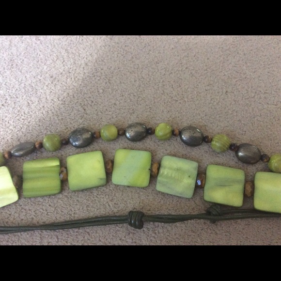 Silpada Green Mother of Pearl & Hematite Set - Picture 10 of 12